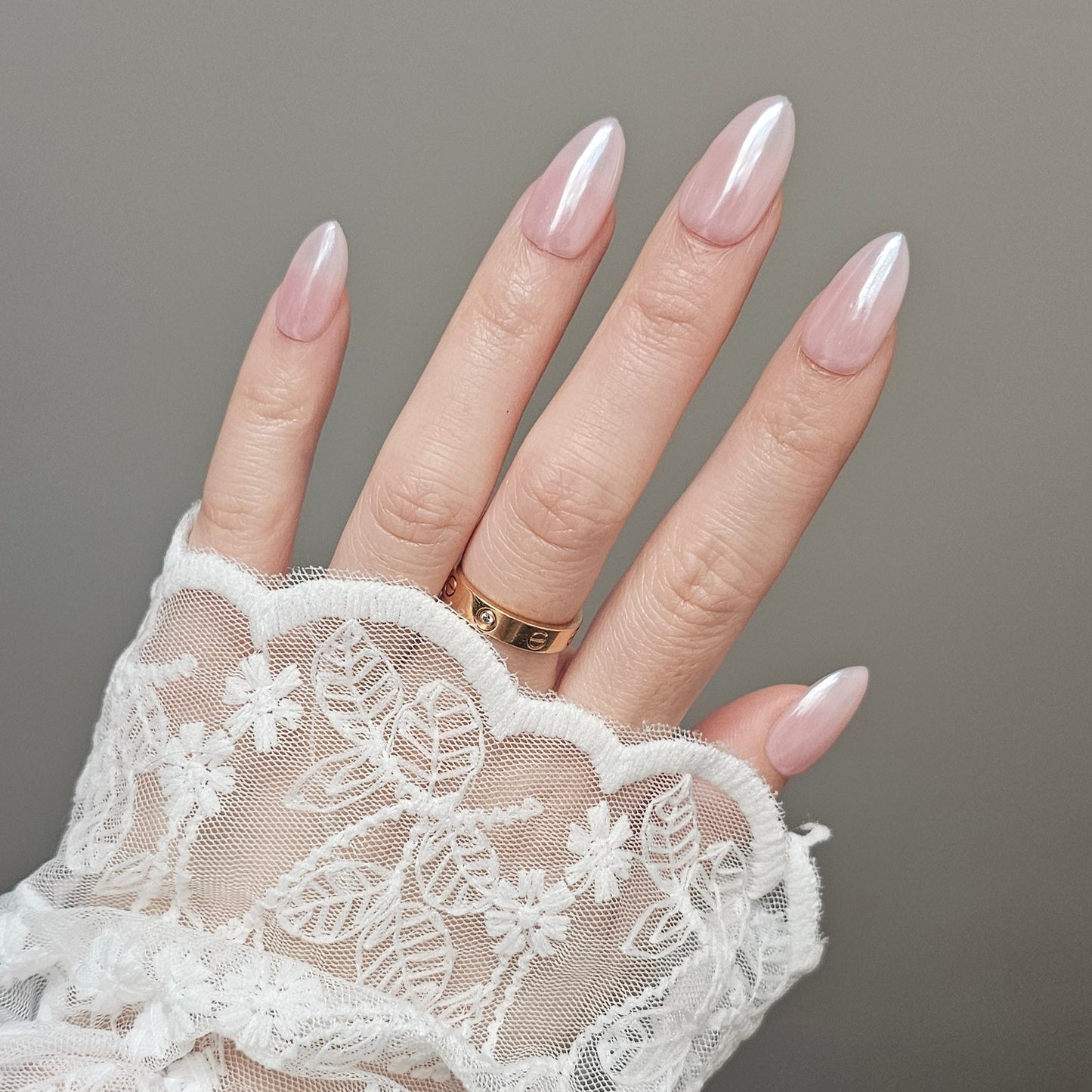 Pink Chrome (Short Almond)