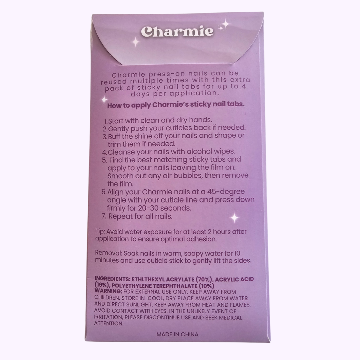 Sticky Nail Adhesive Tabs (10 Pack)