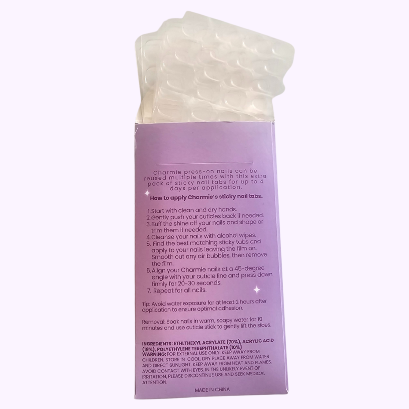 Sticky Nail Adhesive Tabs (10 Pack)