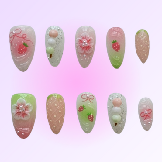 Strawberry Matcha